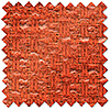 Carron, Tangerine - Made to Measure Curtains